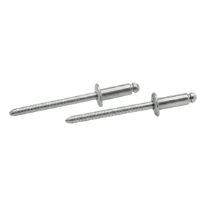 Trhací nýt nerezový ocelový 4x10 mm A2 drážkovaný DIN 7337