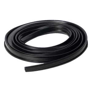 Kozza – těsnění EPDM pro hliníkový madlo na sklo 16–17,52 mm, role 50 m, černá