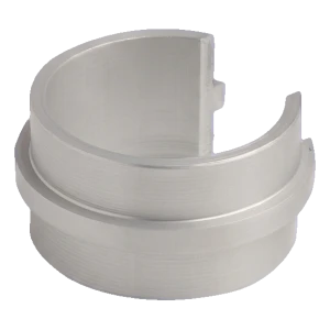 Kozza spojka zábradlí k hliníkovému kulatému madlu fi 40 mm 180°