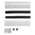 Kozza KB5000 – kompletní francouzský hliníkový balkon H1100 mm, sklo 16–17,52 mm, matná anoda 000-851 (6)