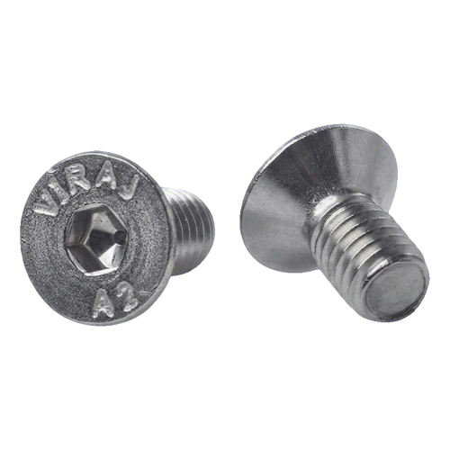 Šroub se zápustnou hlavou M6x12 mm A2 DIN 7991 – šestihranná jamka, nerezová ocel 000-814 (1)
