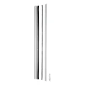 Kozza KB5000 – kompletní francouzský balkon hliníkový H1100 mm, plochý systém, matná anoda 000-850 (3)