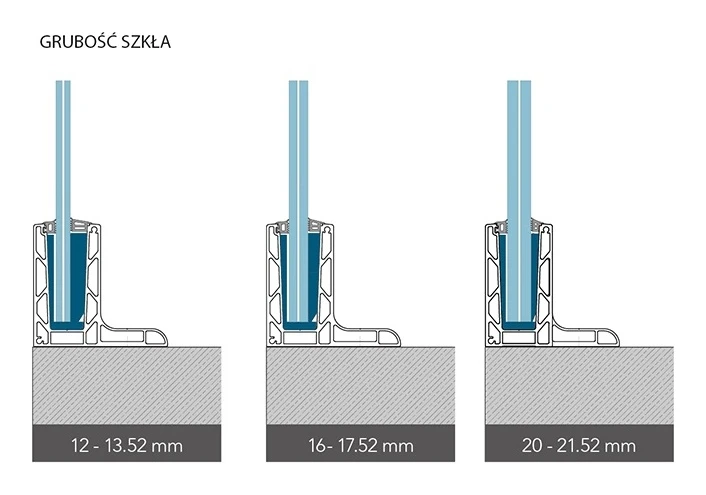 Kozza KE 105 – hliníkový L profil pro celoskleněné zábradlí 5000 mm černý 000-872 (8)