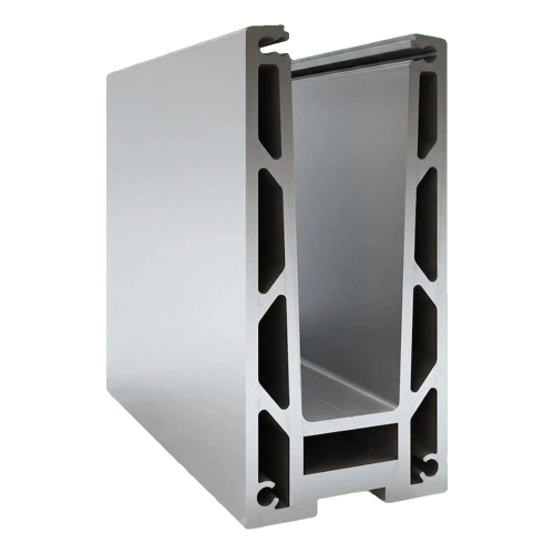 Kozza KF 1000 – hliníkový profil U pro celoprůhledné skleněné balustrády 5000 mm s odvodněním 000-878 (1)