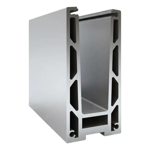 Kozza KF 1000 – hliníkový profil U pro celoprůhledné skleněné balustrády 5000 mm s odvodněním 000-878 (1)