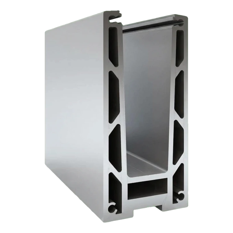 Kozza KF 1000 – hliníkový profil U pro celoprůhledné skleněné balustrády 5000 mm s odvodněním 000-878 (1)