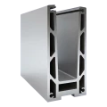 Kozza KF 1000 – hliníkový profil U pro celoprůhledné skleněné balustrády 5000 mm s odvodněním 000-878 (2)