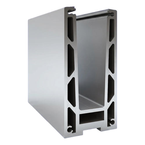 Kozza KF 1000 – hliníkový profil U pro celoprůhledné skleněné balustrády 5000 mm s odvodněním 000-878 (2)