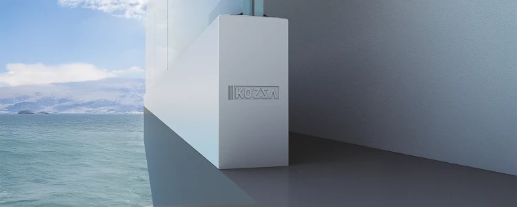Kozza KF 1000 – hliníkový profil U pro celoprůhledné skleněné balustrády 5000 mm s odvodněním 000-878 (5)