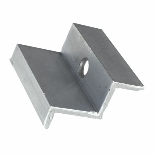 Koncová svorka H35 Hliník 6060 otvor M8 PV-03-05