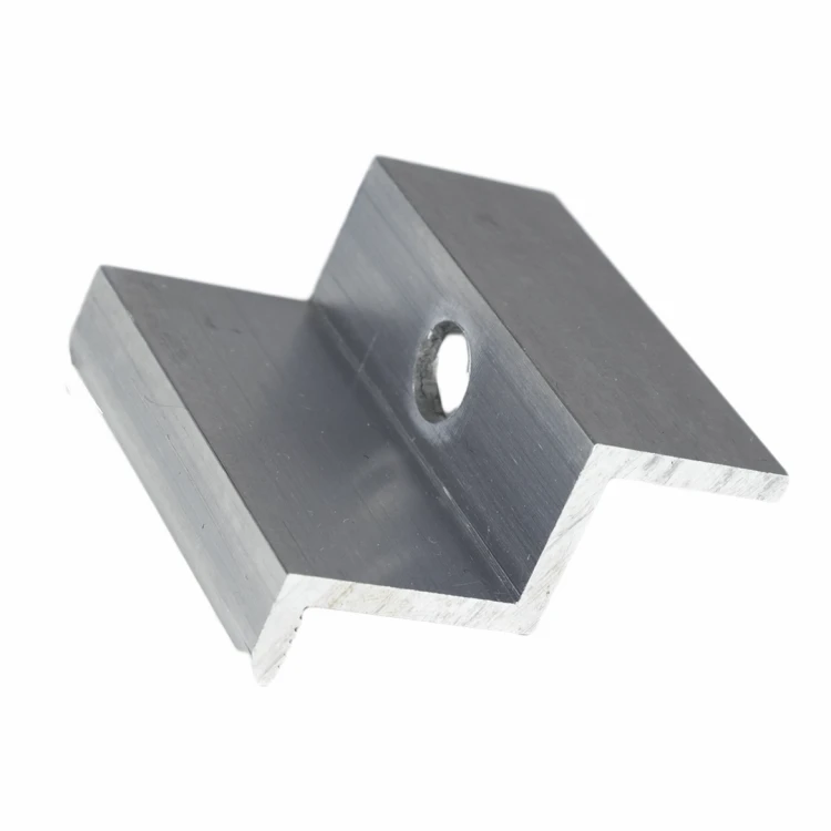 Koncová svorka H40 Hliník 6060 otvor M8 PV-03-09