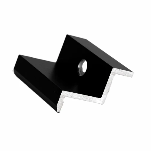 Koncová Svorka H32 Hliník 6060 otvor M8 Eloxovaný PV-03-04