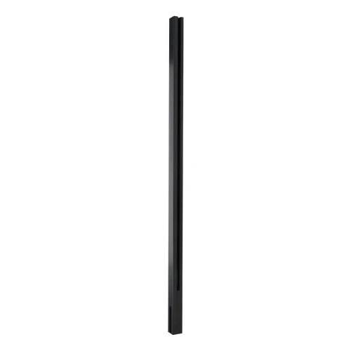 Rohový sloupek zábradlí 45x45x1283mm sklo 8,72mm tmavě šedý Kozza KR7500 000-890 (1)