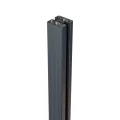 Rohový sloupek zábradlí 45x45x1283mm sklo 8,72mm tmavě šedý Kozza KR7500 000-890 (4)