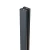 Rohový sloupek zábradlí 45x45x1283mm sklo 8,72mm tmavě šedý Kozza KR7500 000-890 (4)