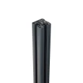 Rohový sloupek zábradlí 45x45x1283mm sklo 8,72mm tmavě šedý Kozza KR7500 000-890 (5)