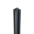 Rohový sloupek zábradlí 45x45x1283mm sklo 8,72mm tmavě šedý Kozza KR7500 000-890 (5)