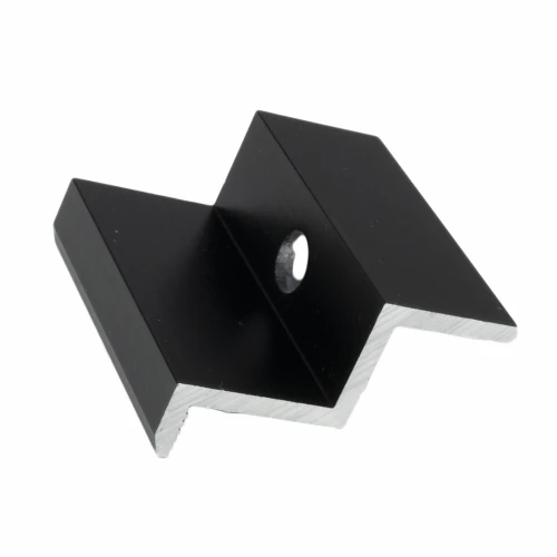 Koncová Svorka H40 Hliník 6060 otvor M8 Eloxovaný PV-03-10