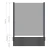 Rohový sloupek zábradlí 45x45x1283mm sklo 8,72mm tmavě šedý Kozza KR7500 000-890 (7)