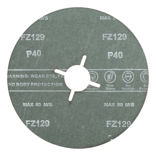 Starflex FZ129 – cirkonový fibrový kotouč P40 125 mm pro nerezovou ocel 000-912 (2)