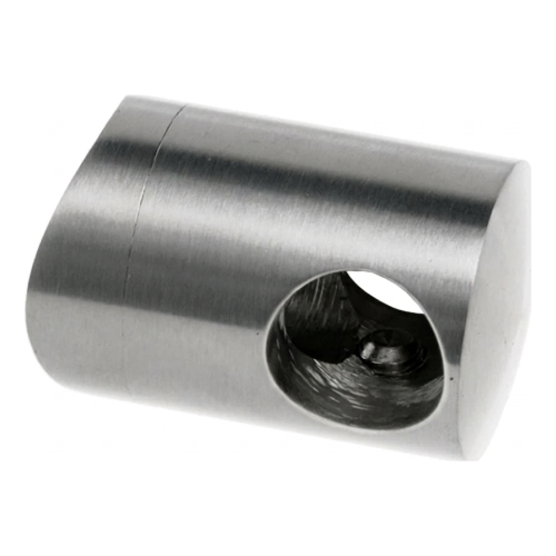 PSG průchodný držák pro tyč fi 12 mm – upevnění k trubce 42,4 mm, AISI 304 lesk 000-901 (1)