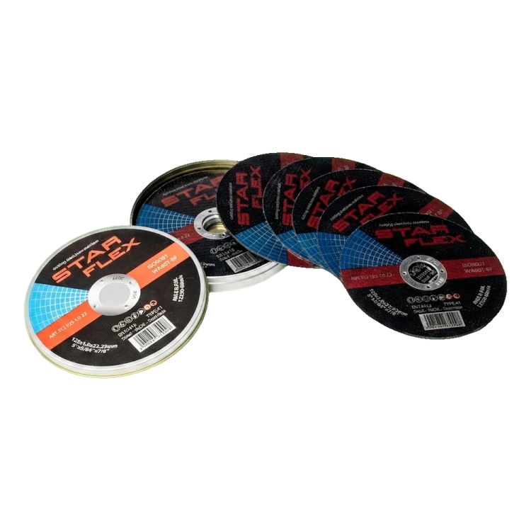 Starflex – sada řezných kotoučů na ocel a nerez 125×1,0 mm (10 ks) 000-950 (2)