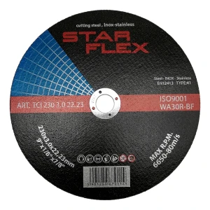 Starflex řezný kotouč na ocel a INOX 230 × 3,0 mm typ 41