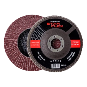Star Flex lamelový kotouč na ocel T29 125 mm zrnitost 40