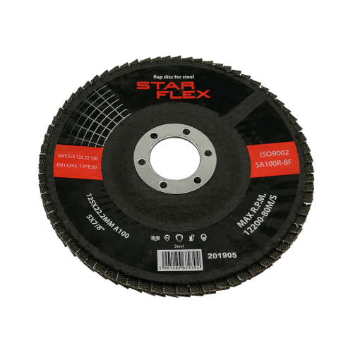 Starflex lamelová brusná deska T29 125 mm pro ocel – zrnitost 100 000-969 (1)