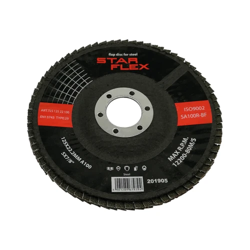 Starflex lamelová brusná deska T29 125 mm pro ocel – zrnitost 100 000-969 (1)