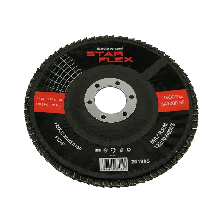Starflex lamelová brusná deska T29 125 mm pro ocel – zrnitost 100 000-969 (1)
