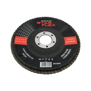 StarFlex lamelový kotouč na ocel T29 125 mm – zrnitost 120