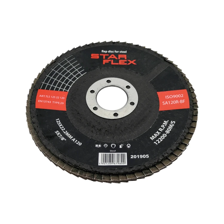 StarFlex lamelový kotouč na ocel T29 125 mm – zrnitost 120 000-971 (1)