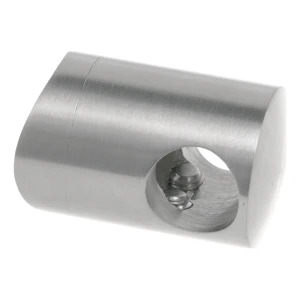 Průchozí zábradlový držák φ 12 mm pro trubku 42,4 mm – nerezová ocel AISI 304 satén