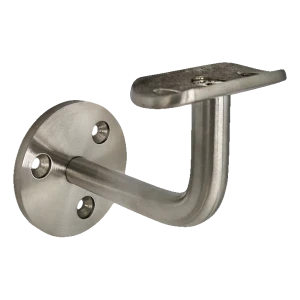 Nástěnný držák zábradlí fi 60 mm – nerezová ocel AISI 304 satén, systém 42,4 mm