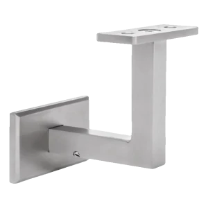 Nástěnný držák čtvercového madla 70x40 mm – nerezová ocel AISI 304 satén