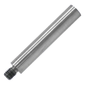 Podpůrná tyč zábradlí fi 12×75 mm AISI 304 – závit M8/M6, satén