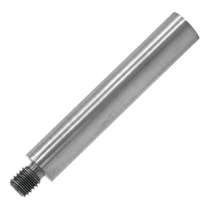 Podpěrná tyč zábradlí fi 14×75 mm AISI 304 – závit M8/M6, satén