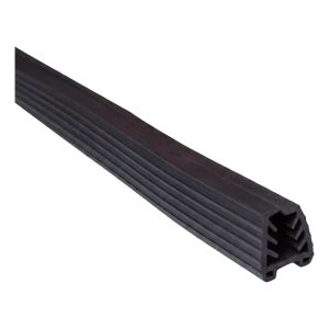 Gumové těsnění pro nástavný pochwyt na sklo 11,5–13,5 mm, 24x24 mm / 5 m