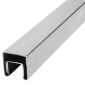 PSG Madlo na sklo 40x40 mm AISI 304 satén – 2500 mm 001-082 (1)