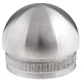Kozza elipsoidní zátka zarážecí do poręče 42,4 mm – ocel AISI 304 satén 001-095 (1)