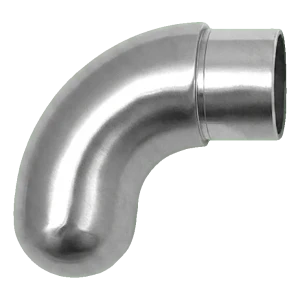PINOX ukončení madla zábradlí – koleno uzavřené kulaté 42,4 mm satin