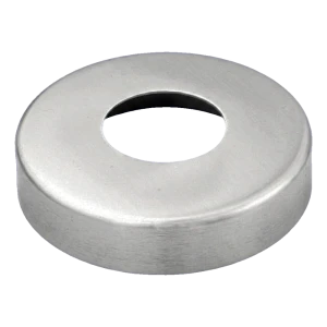 Krycí rozeta pro nerezové zábradlí fi 90 mm na trubku 42,4 mm – ocel AISI 304 leštěná