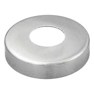 Krycí rozeta pro trubku Ø42,4 mm – nerezová ocel AISI 304 lesk