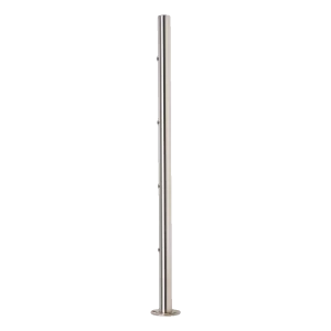 PINOX – střední zábradlový sloupek ø 42,4 mm nerezový AISI 304 satén