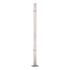 PINOX rohový sloupek zábradlí 40x40x981 mm nerezová ocel AISI 304 satén