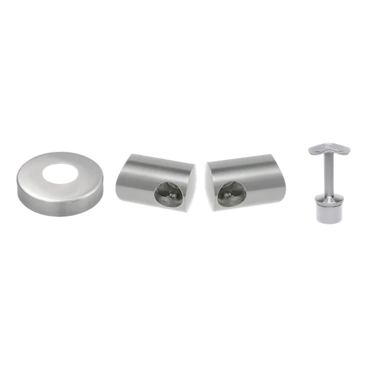 PSG rohový zábradlový sloupek ocelový AISI 304 ø42,4 mm H1060 mm s držáky na trubky ø12 mm 001-206 (3)
