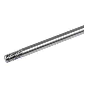 Táhlo pro skleněnou stříšku M10×1500 mm nerezová ocel AISI 304 – pravý/levý závit, saténový povrch