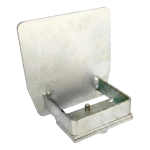 PSG ukončení jízdního profilu pro posuvnou bránu – kolejnice 140×140 mm ocelové