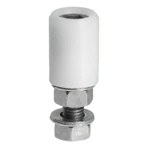 PSG vodící rolka branková FI 40 mm bílá s čepem M16